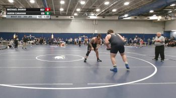 285 lbs Consi Of 4 - Michael Diorio, Wesleyan (CT) vs Jason Canavan, Southern Maine