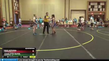 148 lbs Quarterfinals (8 Team) - Masi Asthana, Team Ontario #2 vs Charlotte Gilfoil, Mistfits JAL