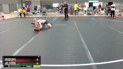 130 lbs Round 3 (10 Team) - Jacob Fain, Machine Shed vs Lee Corbin, Hanover Hawkeye