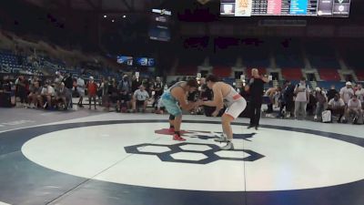 285 lbs Cons. Quarters - Kasen Hardy, New York vs Lucas Franklin, Oklahoma