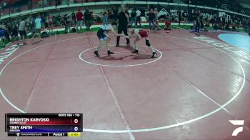 113 lbs Semifinal - Brighton Karvoski, Connecticut vs Trey Smith, Oregon