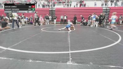 105 lbs Rr Rnd 2 - Sicilie Lomeli, Shelton Wrestling Academy vs Odessy Esparza, Best Trained