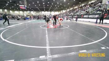 110 lbs Final - Paisley Morrison, Red Devil Mat Club vs Hailey Worden, GOLDRUSH Academy