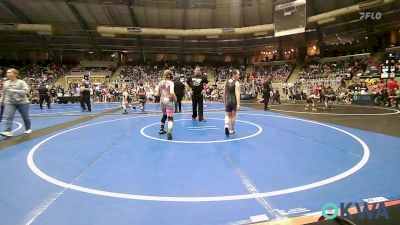 105 lbs Quarterfinal - Lily Whitehead, Woodward Youth Wrestling vs Payton Patrick, Coweta Tiger Wrestling