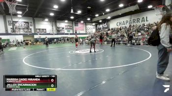 145 lbs Semifinal - Jalliza Encarnacion, Murrieta Mesa vs Marissa (Jade) Miranda, Murrieta Valley