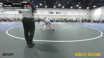 110 lbs Consi Of 4 - Jett Kline, LWA 14U vs Alessandro Vitello Jr., Storm MS