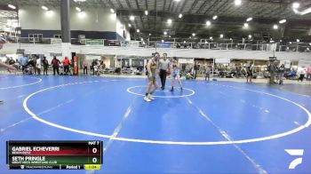 106 lbs Quarterfinal - Seth Pringle, Great Neck Wrestling Club vs Gabriel Echeverri, Beach Boyz