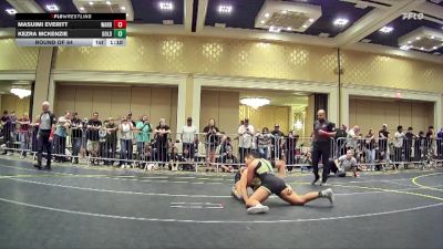 145 lbs Round Of 64 - Masuimi Everitt, Warriors WC vs Kezra McKenzie, Gold Rush Wr Ac