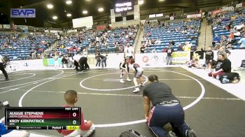 70 lbs 5th Place Match - Kroy Kirkpatrick, WTC vs Auggie Stephens, South Central Punishers