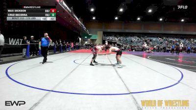 175 lbs Consi Of 8 #2 - Max Dickson, Culver Mat Club vs Cruz Becerra, Folsom Wrestling Academy