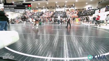 98 lbs Rr Rnd 2 - Kylie Stanhope, Sallisaw Takedown Club 2 vs Elaney Ryan, Grove Takedown Club