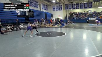 125 lbs 5th Place Match - Gabriel Buelvas, University Of Dubuque vs Lennon Ewert, Loras