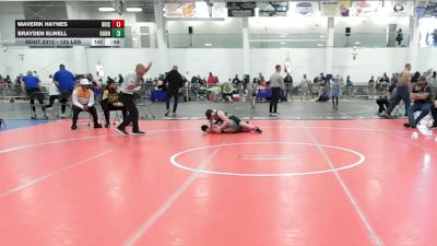 155 lbs Quarterfinal - Brooks Bowden, Maine Hammahs vs Danyelle Kelly, None