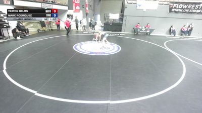 84 lbs Cons. Quarters - Traton Nelms, MTC - MANTANONA TRAINING CENTER vs Marc Rodriguez, The Valley Wrestling Club