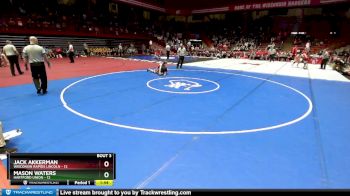 138 lbs D1 - Quarter-finals (fri 5:30 P.m.) - Jack Akkerman, Wisconsin Rapids Lincoln vs Mason Waters, Hartford Union
