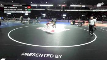 Girls 120 lbs Cons. Round 1 - Evelyn Amerson, White River (Girls) vs Brylee Perales-Argote, Kentridge (Girls)