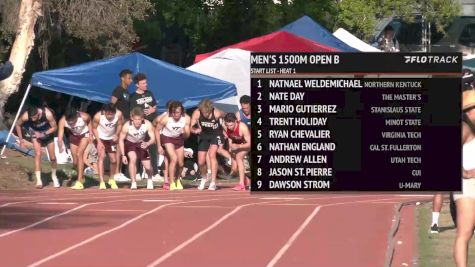 Men's 1500m Open B, Finals 1