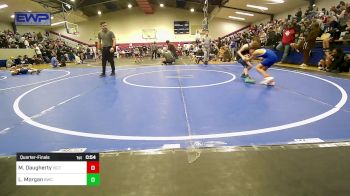 52 lbs Quarterfinal - Monty Daugherty, Victory Grappling Club vs Lucas Morgan, Berryhill Wrestling Club