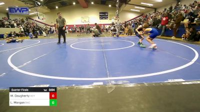 52 lbs Quarterfinal - Monty Daugherty, Victory Grappling Club vs Lucas Morgan, Berryhill Wrestling Club