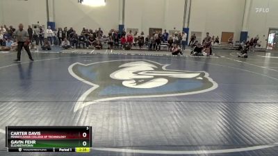 165 lbs Semifinal - Gavin Fehr, Elizabethtown vs Carter Davis, Pennsylvania College Of Technology