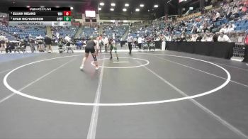 165 lbs Cons. Round 3 - Elijah Means, Wichita-Bishop Carrol vs Evan Richardson, Overland Park - Blue Valley Southwest HS