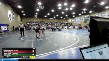 143 lbs Cons. Round 2 - Melissa Abarca, Porterville vs Surray Mcnutt, Santa Maria