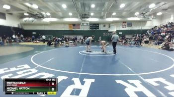 150 lbs Semifinal - Michael Hatton, Aberdeen vs Tristan Near, River Ridge