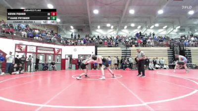 175 lbs Champ. Round 1 - Hans Frymier, Hamilton Heights vs Kevin Fisher, Boone Grove