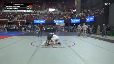 182 lbs Semifinal - Luke Stutzman, HUGHESVILLE SPARTANS vs William Kirkland, Glasgow Wrestling Club