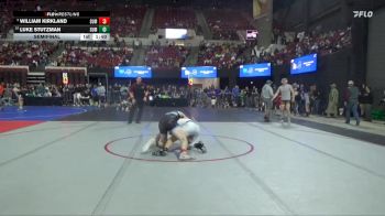 182 lbs Semifinal - Luke Stutzman, HUGHESVILLE SPARTANS vs William Kirkland, Glasgow Wrestling Club