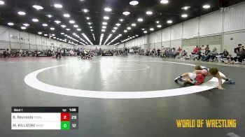 120 lbs Rr Rnd 1 - Braylon Reynolds, POWA 14U vs MARCUS KILLGORE, West Coast Riders 14U