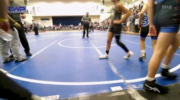 80 lbs Quarterfinal - Jaxsyn Gibson, Berryhill Wrestling Club vs Ronan Winkle, R.A.W.