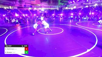 220 lbs Consi Of 4 - Davin Mattimoe, Bear Cave WC vs Gabriel Brewer, Crusader WC