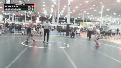 162 lbs Rr Rnd 4 - William Ackley, Homegrown White - HSC vs Lukas Katsigiannis, Team Shutt Garnett Trained - HSC