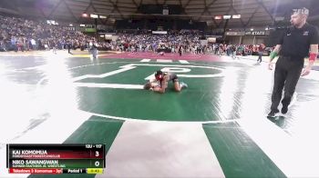 117 lbs Quarterfinal - Niko Sawangwan, Sumner Panthers Jr. Wrestling vs Kai Komomua, FordDynastyWrestlingClub