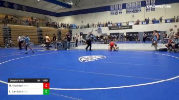 138 lbs Consi Of 8 #2 - Nathan McArter, Jackson County Comprehensive High School vs Logan Lambert, South Rowan HS