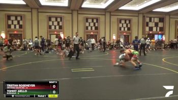 108 lbs Round 2 (6 Team) - Tommy Aiello, BlueWave vs Tristan Rosemeyer, Orchard South WC