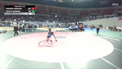 6A/5A Girls 110 Cons. Round 3 - Genesis Anguiano, Centennial Girls vs Nevaya Gerberg, Liberty Girls