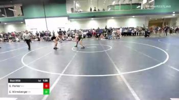 145 lbs Consi Of 32 #1 - Dom Parker, WV vs Cade Wirnsberger, PA