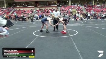 175 lbs Champ. Round 1 - Nathan Swarner, Piper Wrestling Club vs Tallon Grubbs, Hugoton Wrestling Club