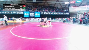 Girls 1B/2B/1A 120 Quarterfinal - Lahalee Michel, Omak (Girls) vs Sukhpreet Kaur, Meridian (Girls)