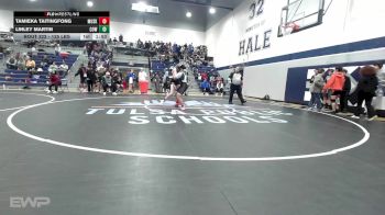 135 lbs Consi Of 4 - Tamieka Taitingfong, Muskogee vs Linley Martin, Coweta