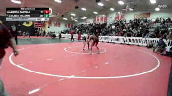 125 lbs Cons. Round 1 - Valentina Castillo, St. Francis vs Baileigh Williams, Centennial (NV)