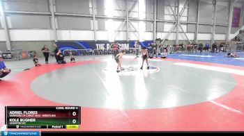 59 lbs Cons. Round 4 - Kole Bugner, Lewiston WC vs Adriel Flores, Warriors Of Christ WOC- Wrestling