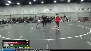 122 lbs Round 3 (8 Team) - Koressa Allgeyer, Wisconsin vs Kendra Bliss, Missouri 2