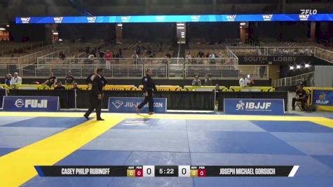 Joseph Michael Gorsuch vs Casey Philip Rubinoff 2025 Pan Jiu Jitsu IBJJF Championship