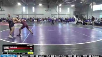 133 lbs 3rd Place Match - Evan Husko, Cornell College vs Kieler Carlson, Augsburg