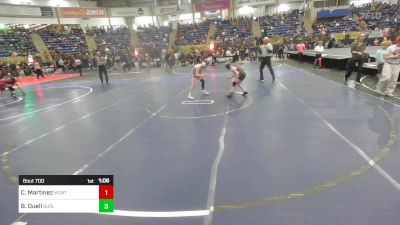 75 lbs Round Of 16 - Case Martinez, Montrose Elite vs Brody Duell, Burlington