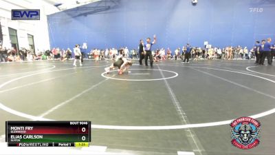 84 lbs Cons. Round 4 - Elias Carlson, SlyFox vs Monti Fry, Glenwood