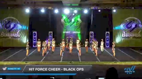 Hit Force Cheer - Black Ops [2021 L4 International Open Coed Day 2] 2021 CSG Super Nationals DI & DII